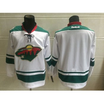 Minnesota Wild Blank 2014 White Jersey