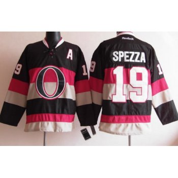 Ottawa Senators #19 Jason Spezza Black Third Jersey