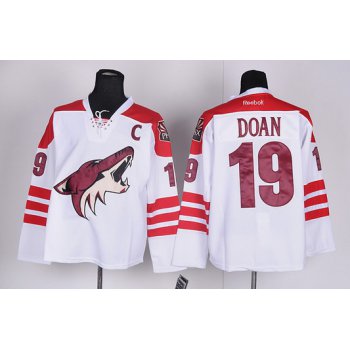 Phoenix Coyotes #19 Shane Doan White Jersey