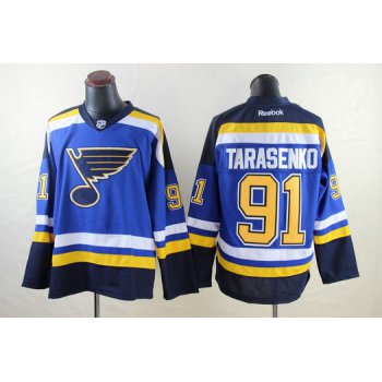 St. Louis Blues #91 Vladimir Tarasenko 2014 Blue Jersey