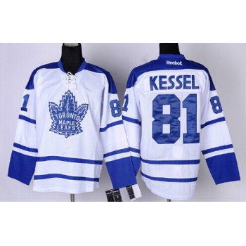 Toronto Maple Leafs #81 Phil Kessel White Third Jersey