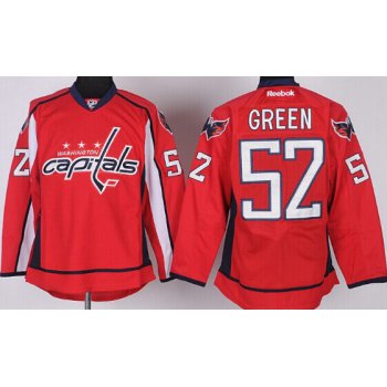 Washington Capitals #52 Mike Green Red Jersey