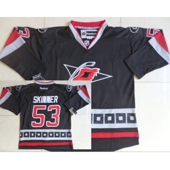 Carolina Hurricanes #53 Jeff Skinner Black Third Jersey