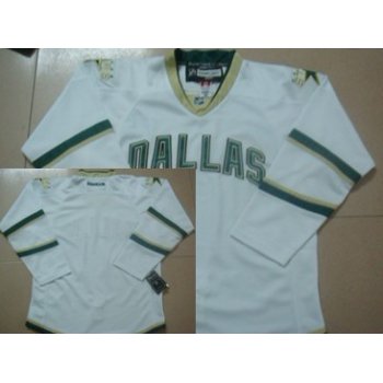 Dallas Stars Blank White Jersey