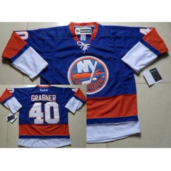 New York Islanders #40 Michael Grabner Light Blue Jersey