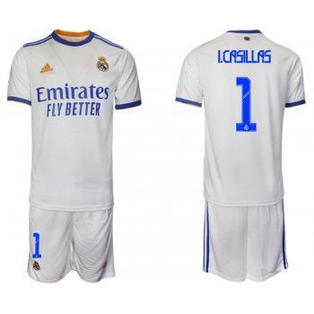 Men 2021-2022 Club Real Madrid home white 1 Soccer Jerseys1