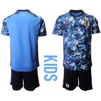 Youth 2020-2021 Season National team Japan home blue Soccer Jersey