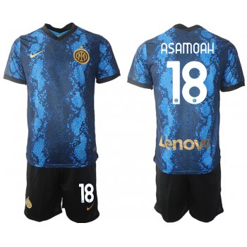 Men 2021-2022 Club Inter Milan home blue 18 Nike Soccer Jersey