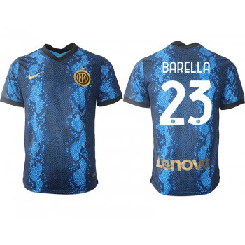 Men 2021-2022 Club Inter Milan home blue aaa versio 23 Nike Soccer Jersey