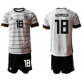 Men 2021 European Cup Germany home white 18 Soccer Jersey1