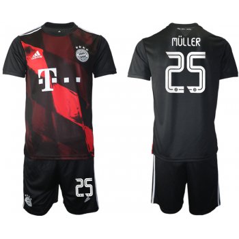 2021 Men Bayern Munich away 25 soccer jerseys