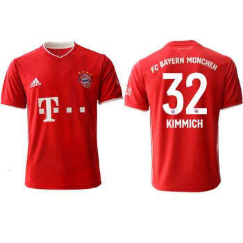 Men 2020-2021 club Bayern Munich home aaa version 32 red Soccer Jerseys