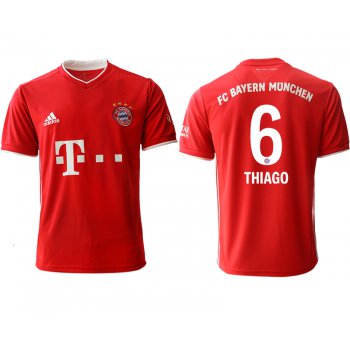 Men 2020-2021 club Bayern Munich home aaa version 6 red Soccer Jerseys