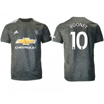 Men 2020-2021 club Manchester United away aaa version 10 black Soccer Jerseys1