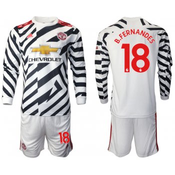 2021 Men Manchester united away long sleeve 18 soccer jerseys