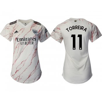 Arsenal away aaa version womens 11 soccer 2021 jerseys