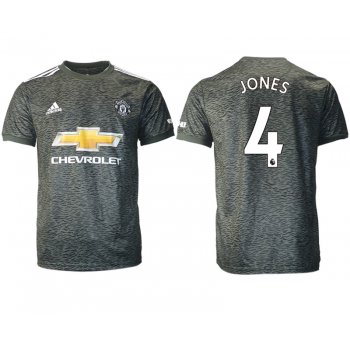 Men 2020-2021 club Manchester United away aaa version 4 black Soccer Jerseys