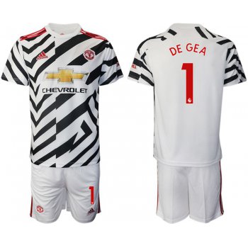 Men 2020-2021 club Manchester united away 1 white Soccer Jerseys