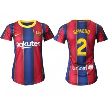 Women 2020-2021 Barcelona home aaa version 2 red Soccer Jerseys