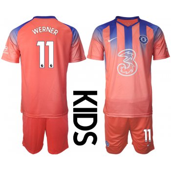 2021 Chelsea FC away Youth 11 soccer jerseys