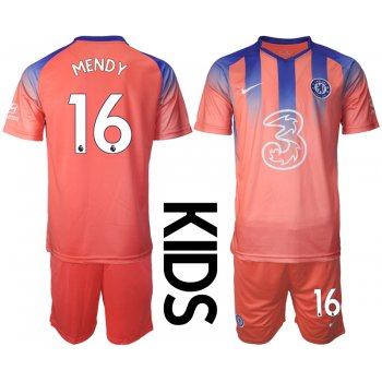 2021 Chelsea FC away Youth 16 soccer jerseys