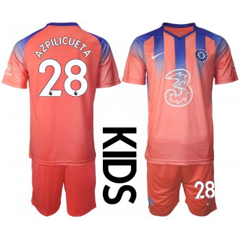 2021 Chelsea FC away Youth 28 soccer jerseys