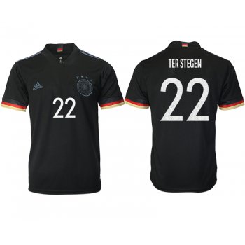 Men 2021 Europe Germany away AAA version 22 soccer jerseys