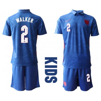 2021 European Cup England away Youth 2 soccer jerseys