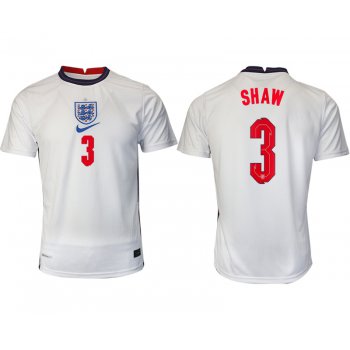 Men 2021 Europe England home AAA version 3 soccer jerseys