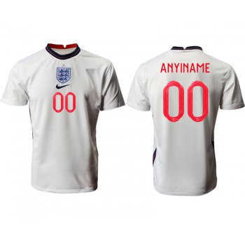 Men 2021 Europe England home AAA version custom soccer jerseys