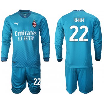 2021 Men AC milan away long sleeve 22. soccer jerseys