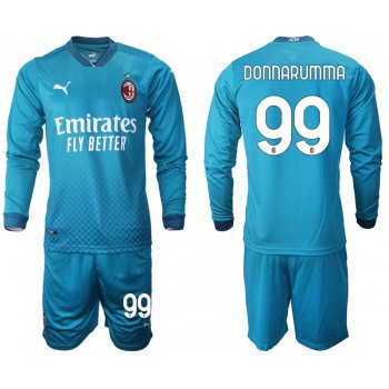 2021 Men AC milan away long sleeve 99 soccer jerseys