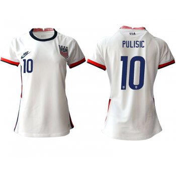 Women 2020-2021 Season National Team America home aaa 10 white Soccer Jerseys1