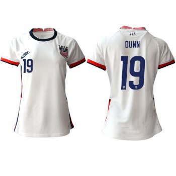 Women 2020-2021 Season National Team America home aaa 19 white Soccer Jerseys