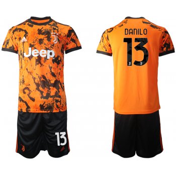 Men 2020-2021 club Juventus Second away 13 orange Soccer Jerseys