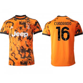 Men 2020-2021 club Juventus Second away aaa version 16 orange Soccer Jerseys