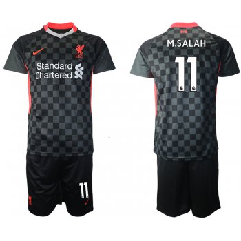 Men 2020-2021 club Liverpool Second away 11 black Soccer Jerseys