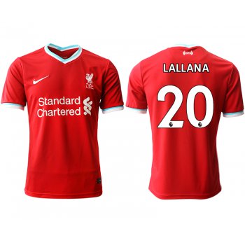 Men 2020-2021 club Liverpool home aaa version 20 red Soccer Jerseys