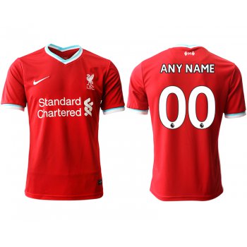 Men 2020-2021 club Liverpool home aaa version customized red Soccer Jerseys