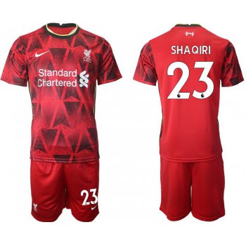 Men 2021-2022 Club Liverpool home red 23 Nike Soccer Jersey