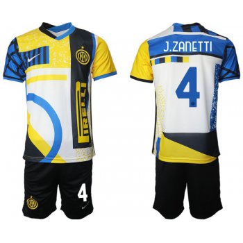 Men 2020-2021 Club Inter Milan Third away black 4 Nike Soccer Jersey