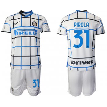 Men 2020-2021 club Inter milan away 31 white Soccer Jerseys1