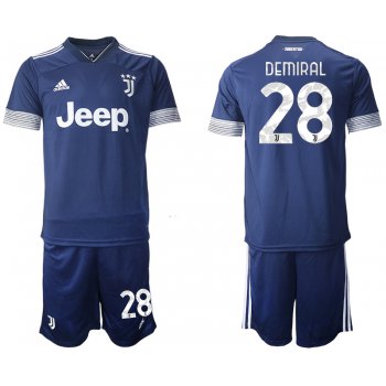 Men 2020-2021 club Juventus away 28 blue Soccer Jerseys