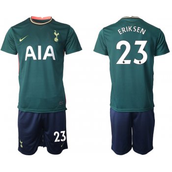 Men 2020-2021 club Tottenham away 23 green Soccer Jerseys