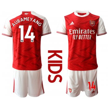 Youth 2020-2021 club Arsenal home 14 red Soccer Jerseys