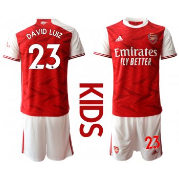 Youth 2020-2021 club Arsenal home 23 red Soccer Jerseys