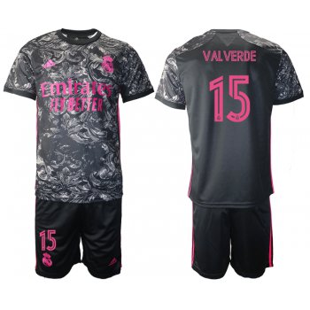 2021 Men Real Madrid away 15 soccer jerseys