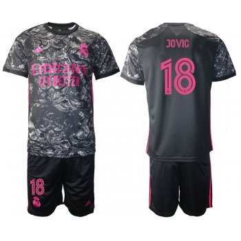 2021 Men Real Madrid away 18 soccer jerseys