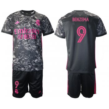 2021 Men Real Madrid away 9 soccer jerseys