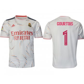 Men 2021-2022 Club Real Madrid home aaa version white 1 Adidas Soccer Jersey